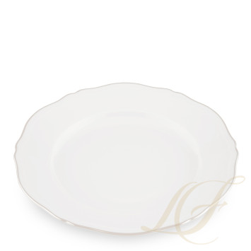 Тарелка главная 26,5см коллекции Corona Platino бренда Richard Ginori