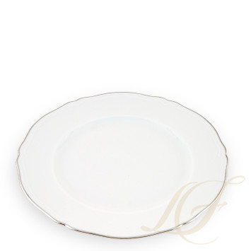 Тарелка подстановочная 31см коллекции Corona Platino бренда Richard Ginori
