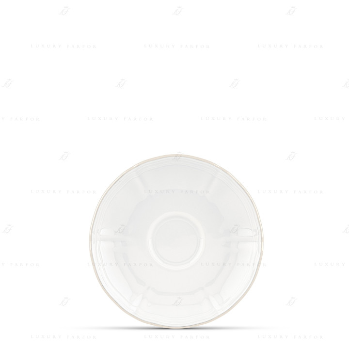 Блюдце для чашки кофейной 13,5см коллекции Corona Platino бренда Richard Ginori