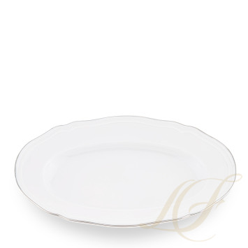 Блюдо для гарнира 22,5см коллекции Corona Platino бренда Richard Ginori