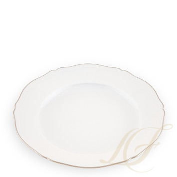 Тарелка 31см коллекции Corona Platino бренда Richard Ginori
