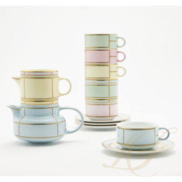 Чайник 0,77л коллекции Diva Celeste бренда Richard Ginori