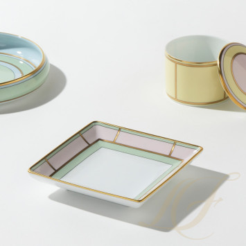 Чаша квадратная 13,5см коллекции Diva Rosa бренда Richard Ginori