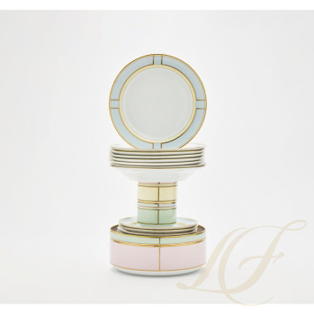 Тарелка закусочная 20см коллекции Diva Verde бренда Richard Ginori