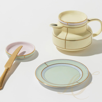 Тарелка десертная 17см коллекции Diva Verde бренда Richard Ginori