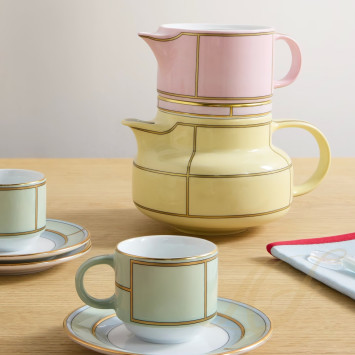 Чашка эспрессо с блюдцем 0,08л, 2шт.  коллекции Diva Verde бренда Richard Ginori