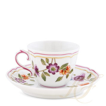 Чашка кофейная с блюдцем 0,12л коллекции Granduca Coreana бренда Richard Ginori