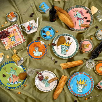 Тарелка десертная 16см коллекции Il Viaggio Di Nettuno 