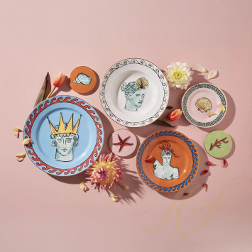 Тарелка главная 28см коллекции Il Viaggio Di Nettuno бренда Richard Ginori