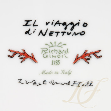 Блюдо овальное 34см коллекции Il Viaggio Di Nettuno бренда Richard Ginori