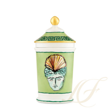 Ваза с крышкой 20см коллекции Il Viaggio Di Nettuno 