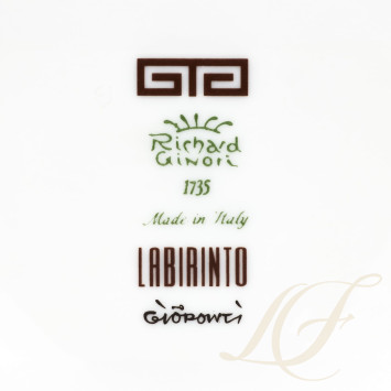 Тарелка подстановочная 31см коллекции Labirinto Ebano бренда Richard Ginori