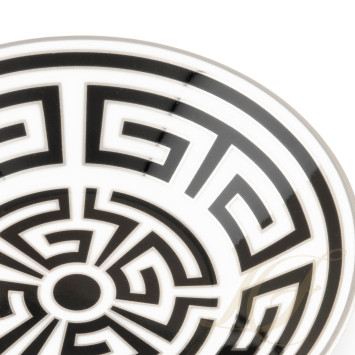 Блюдце для чашки эспрессо 11см коллекции Labirinto Nero бренда Richard Ginori