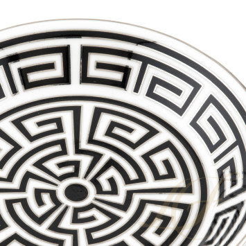 Блюдце для чашки чайной 13,3см коллекции Labirinto Nero бренда Richard Ginori