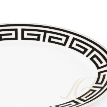 Блюдо овальное 34см коллекции Labirinto Nero бренда Richard Ginori