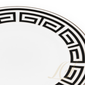 Тарелка подстановочная 31см коллекции Labirinto Nero бренда Richard Ginori