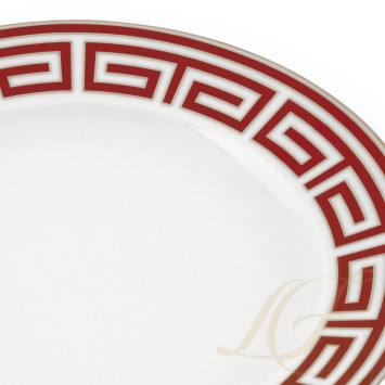 Тарелка 30,5см коллекции Labirinto Scarlatto бренда Richard Ginori