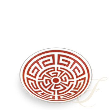 Блюдце для чашки эспрессо 11см коллекции Labirinto Scarlatto бренда Richard Ginori