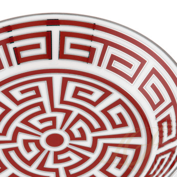 Блюдце для чашки чайной 13,3см коллекции Labirinto Scarlatto бренда Richard Ginori