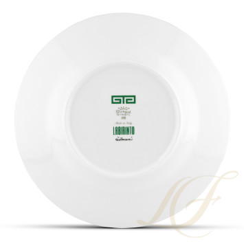 Тарелка суповая 24,5см коллекции Labirinto Smeraldo бренда Richard Ginori