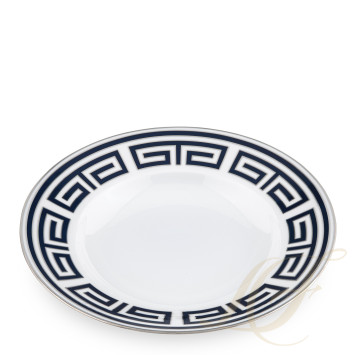 Тарелка суповая 24,5см коллекции Labirinto Zaffiro бренда Richard Ginori