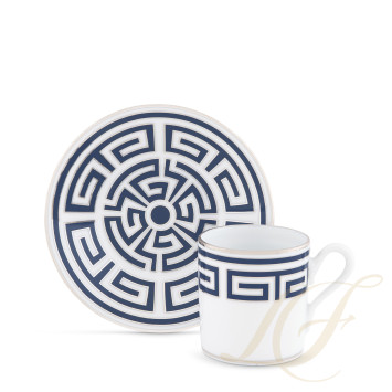 Чашка эспрессо 0,08л коллекции Labirinto Zaffiro бренда Richard Ginori