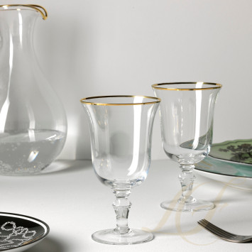 Бокал для воды 0,3л, 2шт.  коллекции Medici Gold бренда Richard Ginori