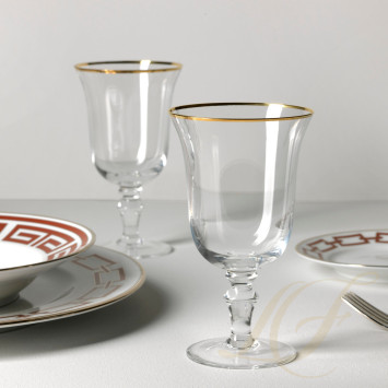 Бокал для вина 0,25л, 2шт.  коллекции Medici Gold бренда Richard Ginori