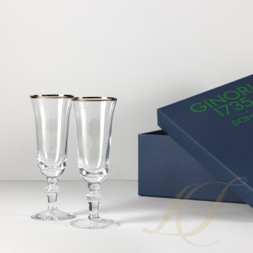 Флюте для шампанского 0,15л, 2шт.  коллекции Medici Platinum бренда Richard Ginori