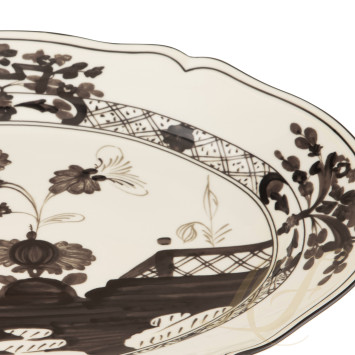 Блюдо овальное 38,5см коллекции Oriente Italiano Albus бренда Richard Ginori