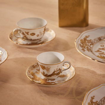 Чашка кофейная 0,12л коллекции Oriente Italiano Aurum бренда Richard Ginori