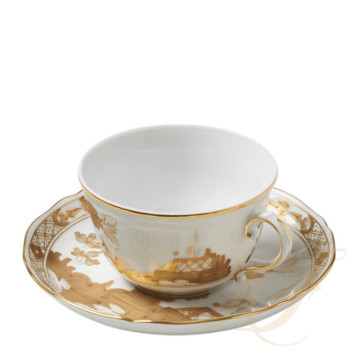 Чашка чайная 0,22л коллекции Oriente Italiano Aurum бренда Richard Ginori