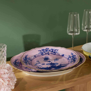 Тарелка суповая 24см коллекции Oriente Italiano Azalea бренда Richard Ginori