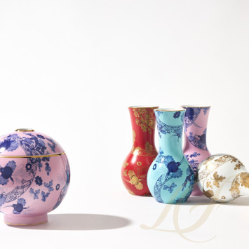 Ваза 20см коллекции Oriente Italiano Azalea бренда Richard Ginori