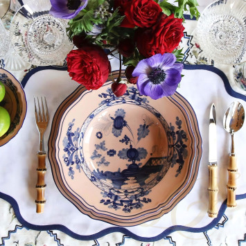 Тарелка закусочная 21см коллекции Oriente Italiano Cipria бренда Richard Ginori