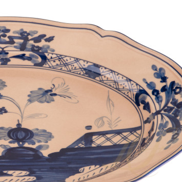 Блюдо овальное 38,5см коллекции Oriente Italiano Cipria бренда Richard Ginori