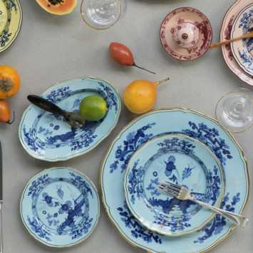 Блюдце для чашки чайной 15см коллекции Oriente Italiano Iris бренда Richard Ginori