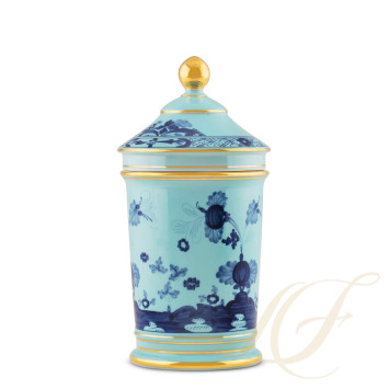 Ваза с крышкой 20см коллекции Oriente Italiano Iris бренда Richard Ginori