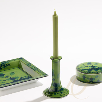 Подсвечник 15см коллекции Oriente Italiano Malachite бренда Richard Ginori