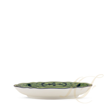 Блюдце для чашки чайной 15см коллекции Oriente Italiano Malachite бренда Richard Ginori