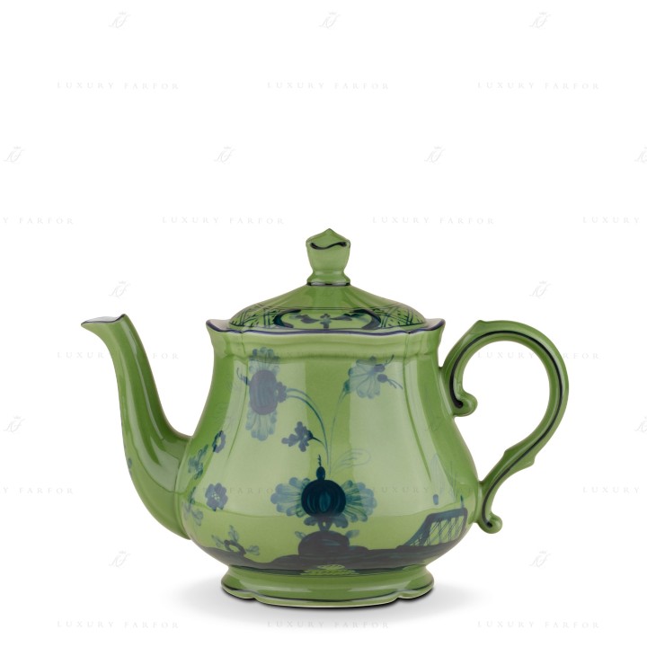 Чайник 0,68л коллекции Oriente Italiano Malachite бренда Richard Ginori