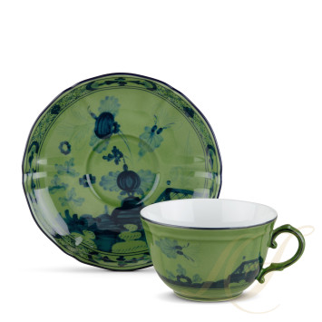 Чашка чайная 0,22л коллекции Oriente Italiano Malachite бренда Richard Ginori