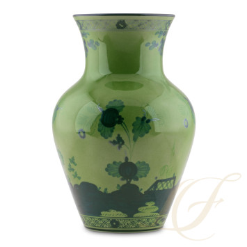 Ваза 25см коллекции Oriente Italiano Malachite бренда Richard Ginori
