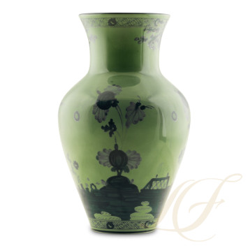 Ваза 30см коллекции Oriente Italiano Malachite бренда Richard Ginori