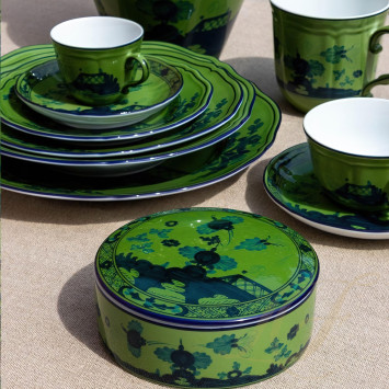 Шкатулка 13,2см коллекции Oriente Italiano Malachite бренда Richard Ginori