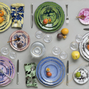 Тарелка десертная 17см коллекции Oriente Italiano Pervinca бренда Richard Ginori