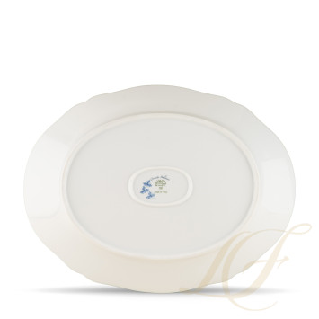 Блюдо овальное 34см коллекции Oriente Italiano Pervinca бренда Richard Ginori