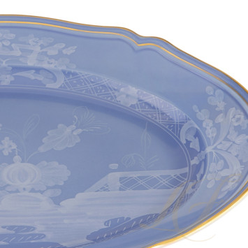 Блюдо овальное 38,5см коллекции Oriente Italiano Pervinca бренда Richard Ginori