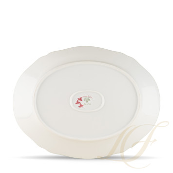 Блюдо овальное 34см коллекции Oriente Italiano Porpora бренда Richard Ginori