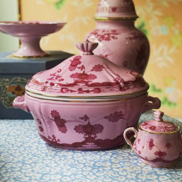 Сахарница 10см коллекции Oriente Italiano Porpora бренда Richard Ginori